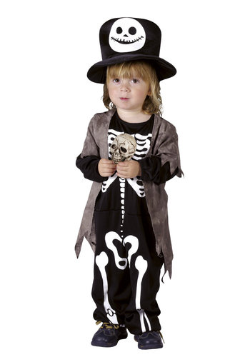 Kinderkostuum Skully rascal - 3-4 jaar 