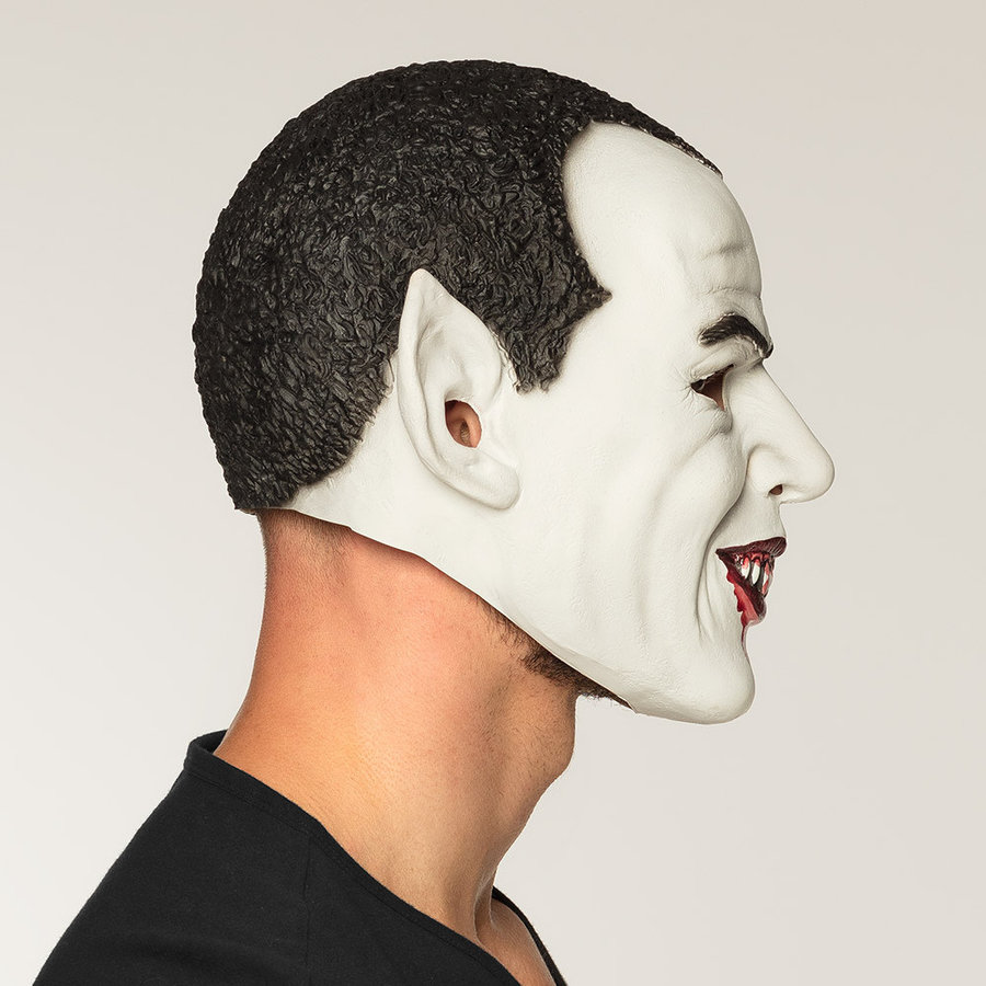 Latex hoofdmasker Vampier-2