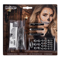 thumb-Make-up kit Diamantenschedel-1