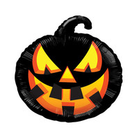 Folieballon Black Pumpkin