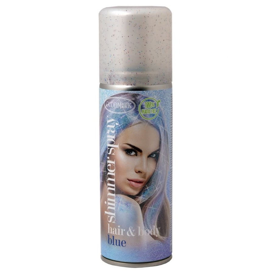 Haar & Body Spray - Glitter Blauw-1