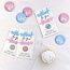 Haza-Witbaard Kraskaart Gender Reveal - Boy - 10st