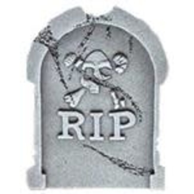 Grafsteen 'RIP' - 38 x 25 x 2 cm