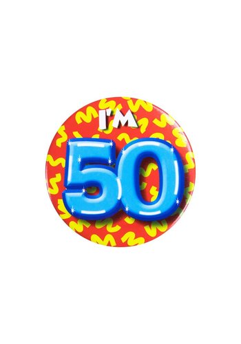 Button - i'm 50 