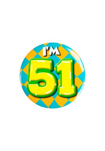 Button - i'm 51 