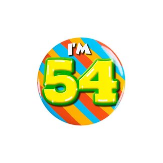 Paperdreams Button - i'm 54