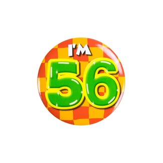 Paperdreams Button - i'm 56