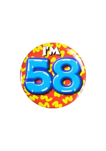 Button - i'm 58 