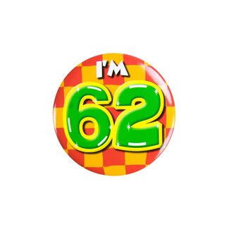 Paperdreams Button - I'm 62
