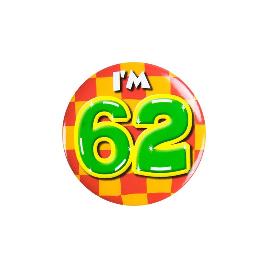 Button - I'm 62-1
