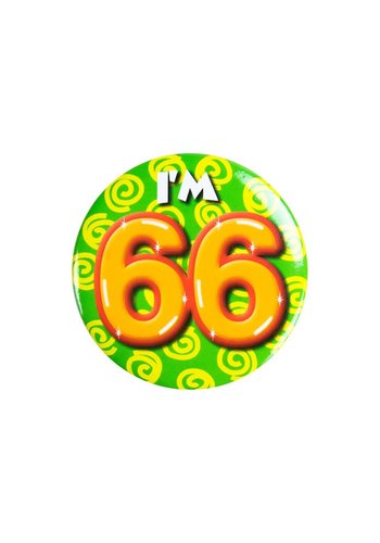 Button - I'm 66 