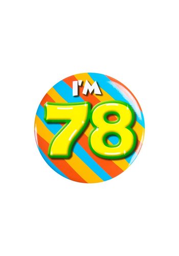 Button - I'm 78 