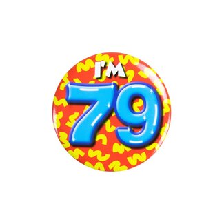 Paperdreams Button - I'm 79