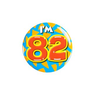 Paperdreams Button - I'm 82