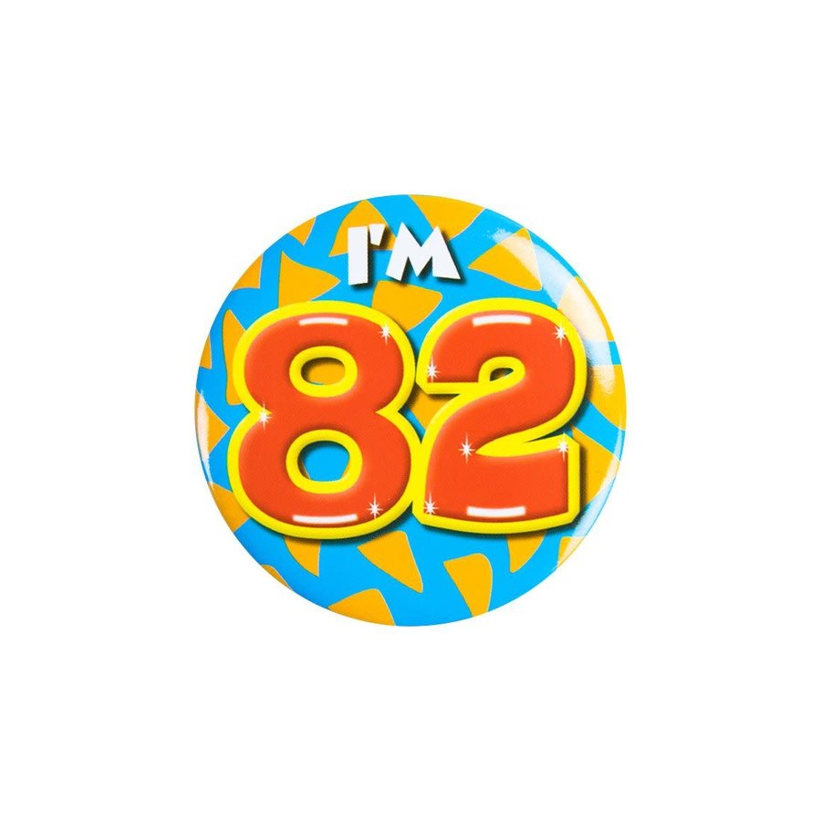 Button - I'm 82-1