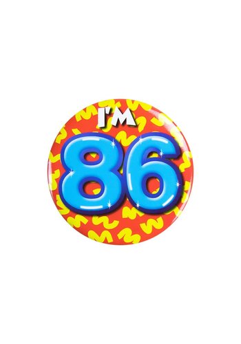 Button - I'm 86 