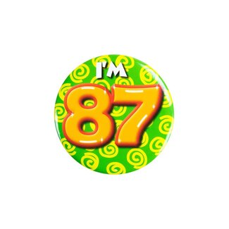 Paperdreams Button - I'm 87
