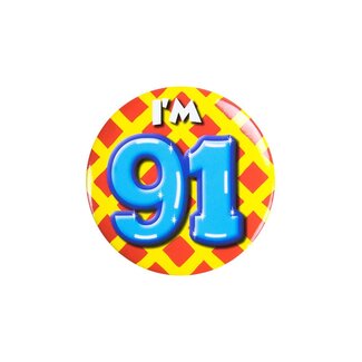 Paperdreams Button - I'm 91