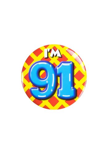 Button - I'm 91 