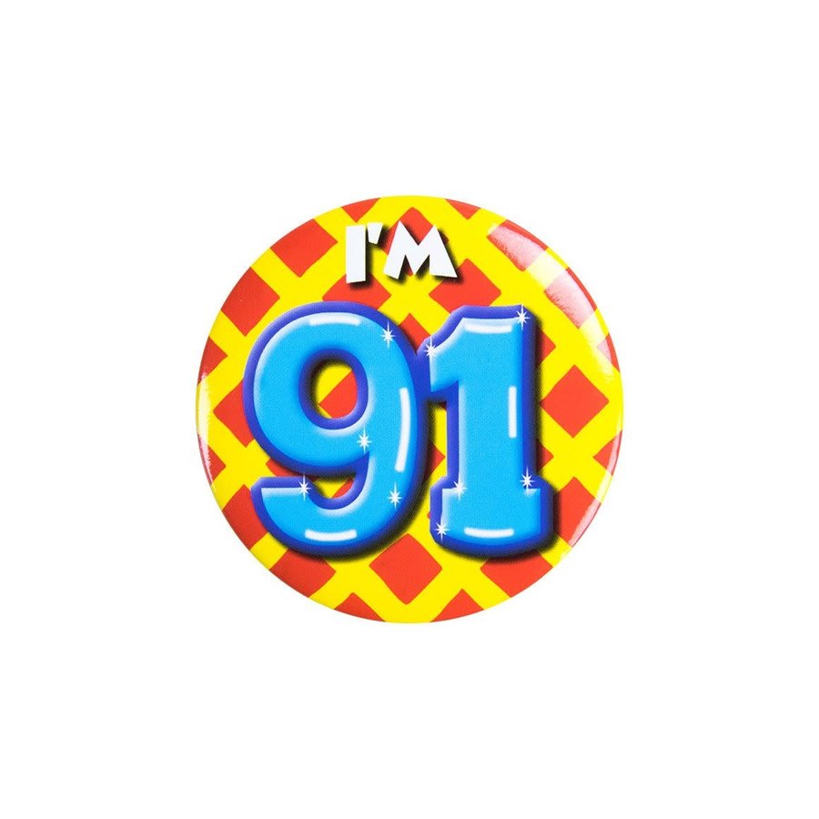 Button - I'm 91-1