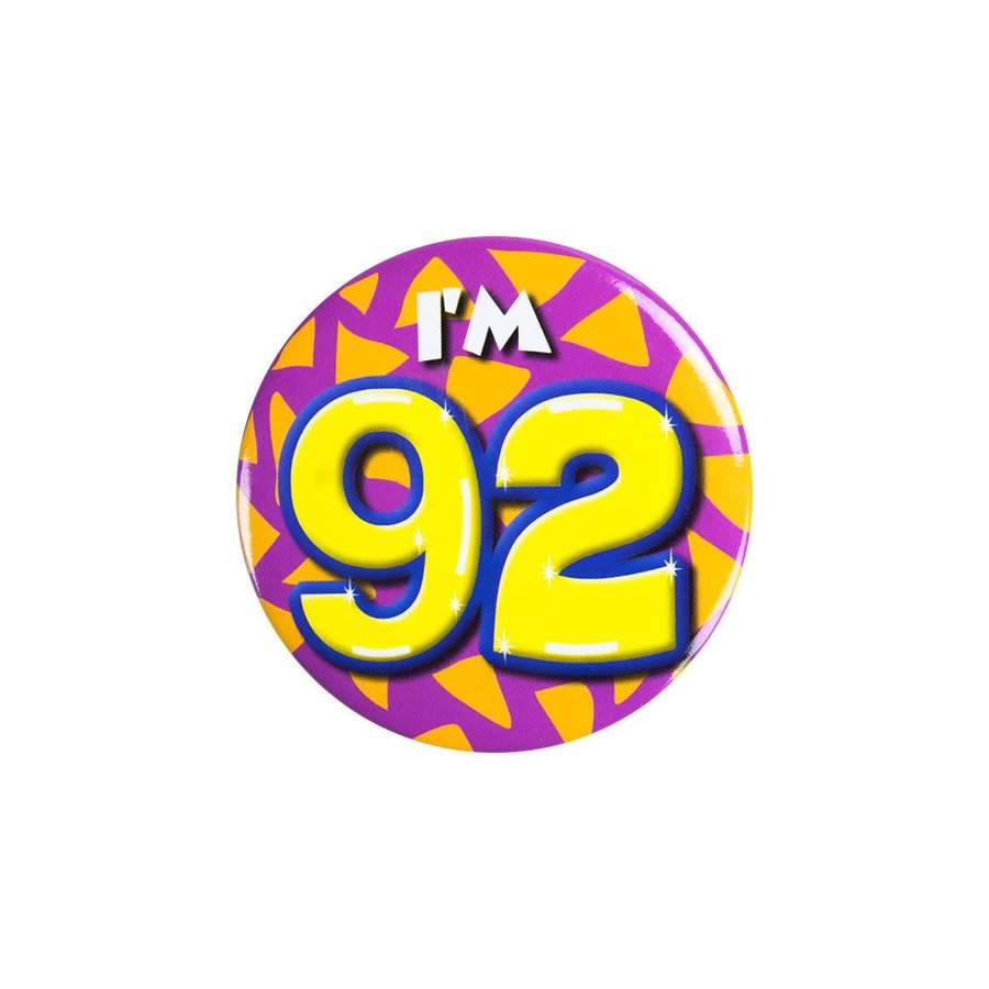 Button - I'm 92-1