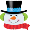 Qualatex Folieballon Smiling Snowman
