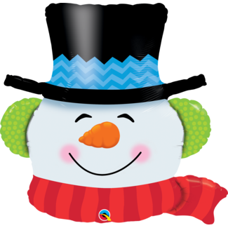 Qualatex Folieballon Smiling Snowman