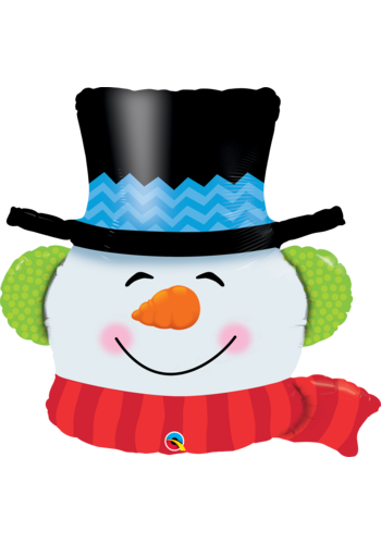 Folieballon Smiling Snowman 