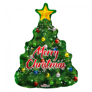 Qualatex Folieballon Christmas Tree - 91cm