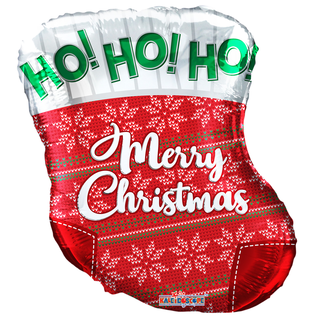 Qualatex Folieballon Christmas Sock - 45cm