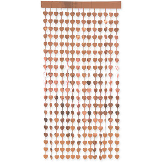 Folat Deurgordijn Folie Hearts Rosé Gold
