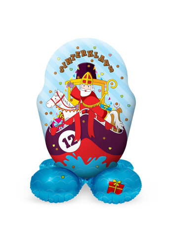 Folieballon met Standaard Sinterklaas - 72 cm 