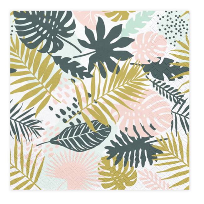 Servetten Aloha - Leaves