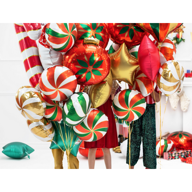 Folieballon Candy Red