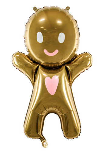 Folieballon Gingerbread Man - 67x97cm 