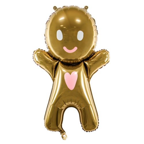 Folieballon Gingerbread Man - 67x97cm 