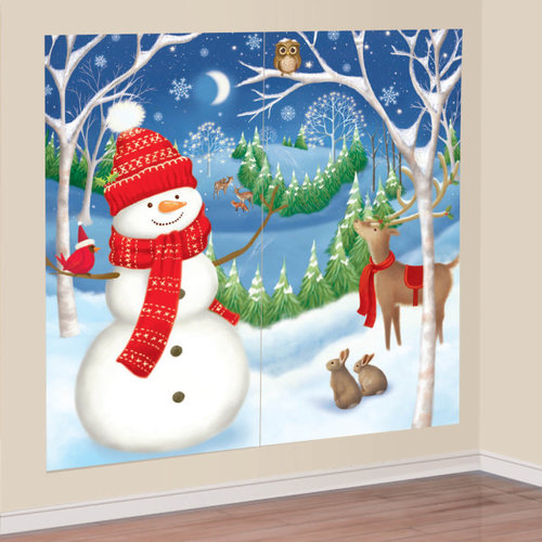 Scene Setter Add On's WinterFriends Plastic - 82x165cm - 2st 