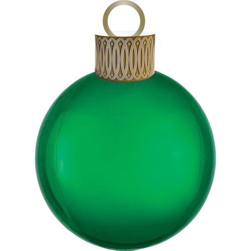 Orbz XL Kerstbal Groen 