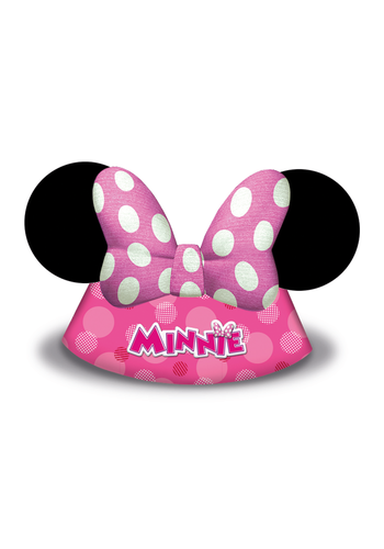 Minnie Mouse Hoedjes - 6 st 