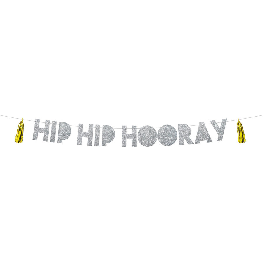 Letterslinger Hip Hip Hooray - 1,6 meter-1