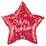 PartyDeco Folieballon Merry Christmas! - 45cm