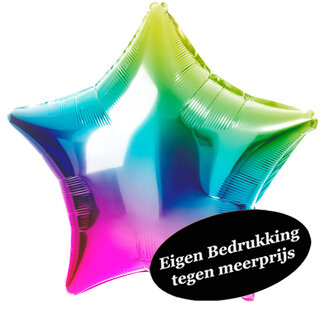 Folatex Folieballon Ster Yummy Gummy - 48cm