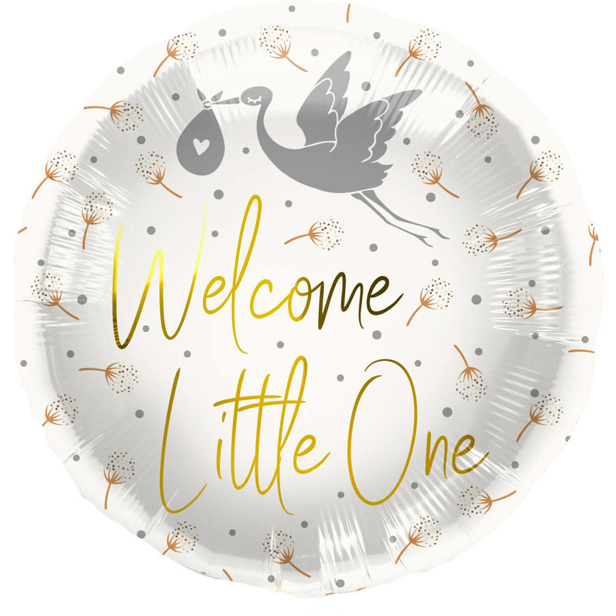 Folieballon Welcome Little One-1