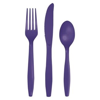 Unique Bestek Paars - 18 stuks