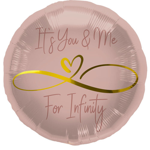 Folieballon Infinity Love - 45 cm 