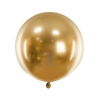 thumb-Ronde ballon 61 cm - chrome goud - 1 st-1