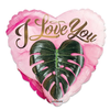 Folieballon - ECO love you heart - 46cm