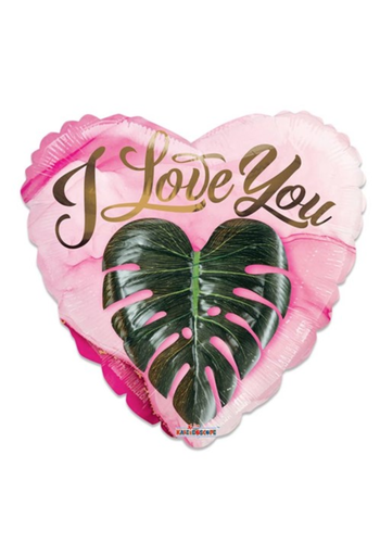 Folieballon - ECO love you heart - 46cm 