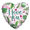 Folieballon - ECO love hearts