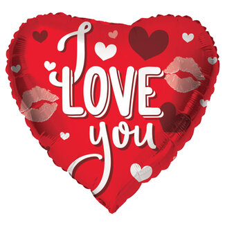 Folatex Folieballon I Love You Lips - 45cm